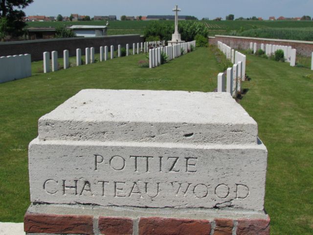Potijze Chateau Wood  Cemetery